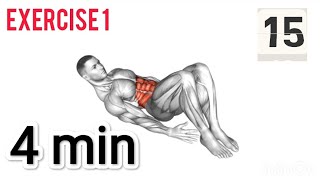 4 minutes of abdominal muscle training [upl. by Wilhelm842]