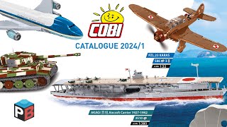 Complete COBI catalogue 20241  Tiger I Akagi HIMARS Air Force One [upl. by Fira623]