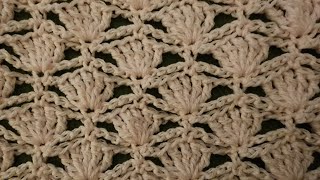 The Blossom Stitch  Crochet Tutorial [upl. by Airetnohs225]