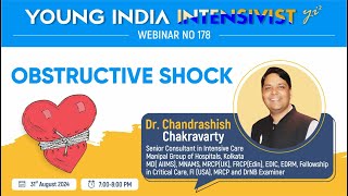 OBSTRUCTIVE SHOCK  pneumo petamponade  DR CHANDRASHISH CHAKRAVARTY [upl. by Aicnatsnoc]