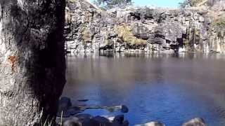 Swimming with a snake at Turpins Falls Victoria [upl. by Helen]