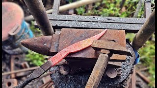 Farm tool rotary blades make good knives [upl. by Marissa20]