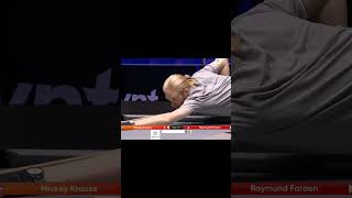 BANKSHOT ON THE 8 BY MICKEY KRAUSE shorts nineball 9ballpool highlightreel [upl. by Trin]