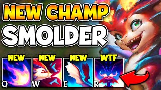 SMOLDER THE COOLEST CHAMPION RIOT HAS EVER RELEASED HES SO BROKEN [upl. by Amikay]