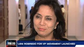 Tsinelas leadership Robredo pushed to run for VP [upl. by Jorgensen]