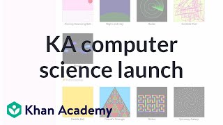 Khan Academy Computer Science Launch [upl. by Eelnayr]