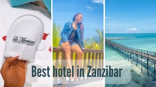 Le Mersenne Beach Resort  best of Zanzibar  Vlog [upl. by Dorran]