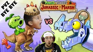 NO MORE PVZ 2 Mike vs Jurassic Marsh Zomboss Zombot Dinotronic Mechasaur FGTEEV says Goodbye [upl. by Ardle]