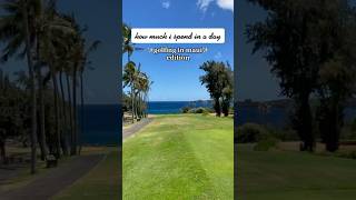 How Much I Spend  Kapalua Bay Course [upl. by Rojam]