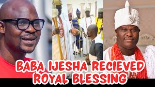 Moment Ooni Of Ife Bless Baba Ijesha After Release WATCH [upl. by Alyosha]