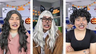 😱🎃La orientarla se DISFRAZÓ de GATUBELA🎃😱Los MEJORES TikToks de Diego Chávez🥰🙉❤️ [upl. by Naujat749]