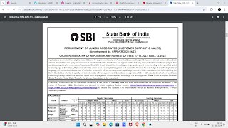 About SBI Clerk Notification 2024‼️🔥 sbi sbiclerk [upl. by Asilram]