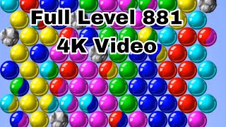 Bubble shooter game video  Full level 881 [upl. by Eceinart154]