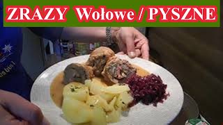 ZRAZY WOŁOWE PRZEPIS ZAWIJANE W SOSIE WŁASNYM ROLADY DANIE ŚWIĄTECZNE babciabozenkagotuje Nr90 🧡💥 [upl. by Joline]