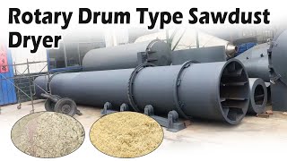 Efficient Rotary Drum Sawdust Dryer  HighPerformance Wood Drying Solutionsawdust dryer [upl. by Ephraim]