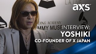 Yoshiki of X Japan  Interview [upl. by Lion]