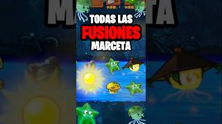 TODAS las FUSIÓNES de MARSETA plantasvszombies [upl. by Westleigh739]