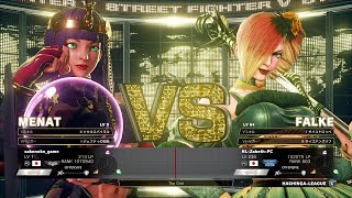 sako Menat vs Zabeth Falke：sako（メナト）vs ザベス（ファルケ） [upl. by Nowtna]