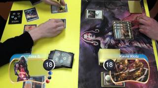 Magic the Gathering Highlights MBS Gameday Quarters Game01 3052011 [upl. by Hernando602]