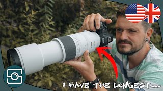 I have the longest TelephotoZoomLens  Canon RF 200800 639 IS USM Review [upl. by Hilaire]