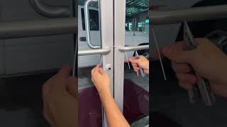 How to Create a Smart Door Lock from a Wire Hanger – DIY Tutorial shorts [upl. by Apostles]