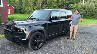 2023 Land Rover Defender V8 First Drive Review [upl. by Arabeila]