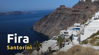 Magical Thira on Santorini Volcanic Island [upl. by Ynots]