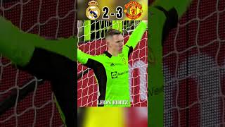 Real Madrid VS Manchester United 2025 UCL Penalty Shootout realmadrid vs manchesterunited [upl. by Esila651]