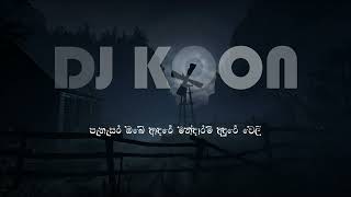 Pahasara Obe Adare  Centigradz  DJ KOON Remix Beat mix Lyrics Video [upl. by Llenej]