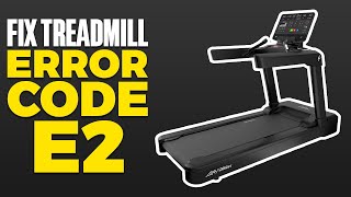 How To Fix Treadmill Error Code E2 [upl. by Ahsat156]