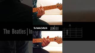 The Beatles  In My Life  Guitar lesson with chords [upl. by Acker680]