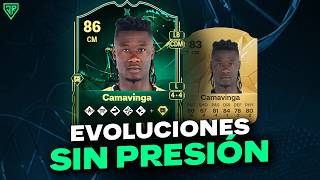 MEJORES JUGADORES para la 👉Evoluición SIN PRESION en FC25 [upl. by Oiciruam]