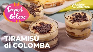 TIRAMISÙ di COLOMBA  RICETTA ANTISPRECO SUPER GOLOSA 🤤😍☕🥄 [upl. by Ellecrag835]