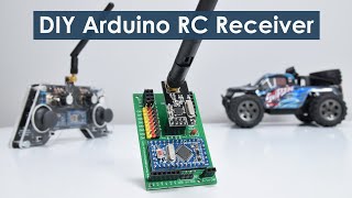 DIY Arduino RC Receiver  Radio Control for RC Models and Arduino Projects [upl. by Nitsyrc]