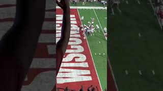 The Wisconsin Badgers First Touchdown of 2024 football cat wisconsinfootball wisconsin coach [upl. by Nairde]