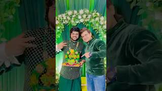 Ishaan bhai ki mehndi ceremony 💚 wedding ishaanali11 mehndi shortvideo shorts [upl. by Anivla]