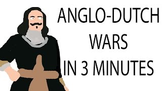 AngloDutch Wars  3 Minute History [upl. by Currier827]