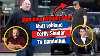 Matt Leblanc’s Shocking Weight Gain Eerily Similar to Gandolfini Demise [upl. by Arres]