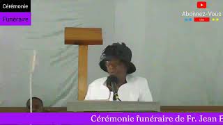 Cérémonie funéraire de Fr Jean Eddy MOÏSE [upl. by Akelahs]