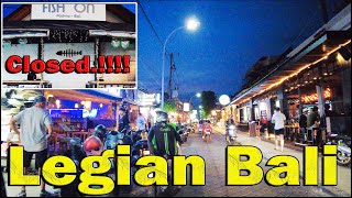 What is The Situation Now In This Area Legian Bali Nightlife [upl. by Artekal87]