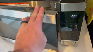 How A Child Lock Works on a GE Microwave [upl. by Ahsenar]