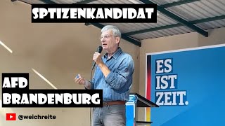 Dr Hans Christoph Berndt Spitzenkandidat AfD Brandenburg Karstädt quotAfD Familienfestquot 7924 [upl. by Rostand]