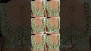 💯👌 Beautiful back side blouse designs trending shortsfeed short viralshorts song [upl. by Ahseneuq]