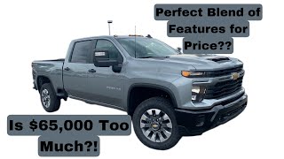 2024 Chevrolet Silverado 2500HD Custom 66TD POV Test Drive amp Review [upl. by Shulock]