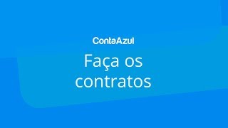 Conta Azul Como cadastrar seus contratos na plataforma [upl. by Kary]