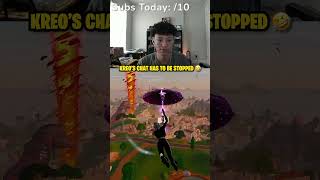 They Will Never Stop 😂 kreo fortnite funny upupuppity [upl. by Burra409]