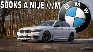 Test BMW M550i xDrive  Nije M5  ali ide kao LUD [upl. by Eeladnerb419]