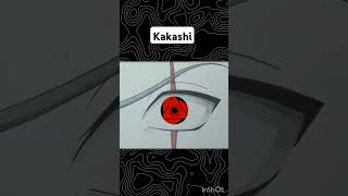 Cool sharingan effect drawing art shorts [upl. by Norit]