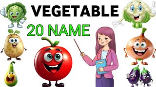 Vegetable name  vegetables  all vegetables name in English [upl. by Najar789]