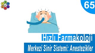 MERKEZİ SİNİR SİSTEMİ ANESTEZİKLER  Hızlı Farmakoloji 65 [upl. by Stormi]